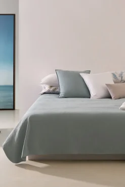 Bassols Colchas E Edredões-Colcha Celina Água 180-200 cm Azul