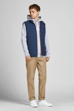 Jack & Jones Coletes-Colete acolchoado azul