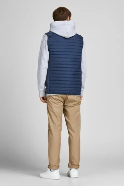 Jack & Jones Coletes-Colete acolchoado azul