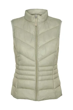 Vero Moda Coletes-Colete acolchoado Cinzento