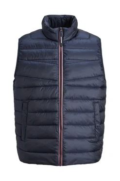 Jack & Jones Coletes-Colete acolchoado azul