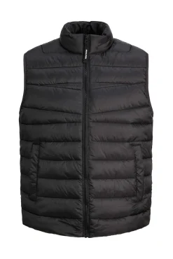 Jack & Jones Coletes-Colete acolchoado preto