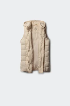 Springfield Kids Sobretudo-Colete acolchoado para menina cru