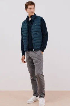 Cortefiel Sobretudos|Ultralights-Colete acolchoado ultraleve Azul