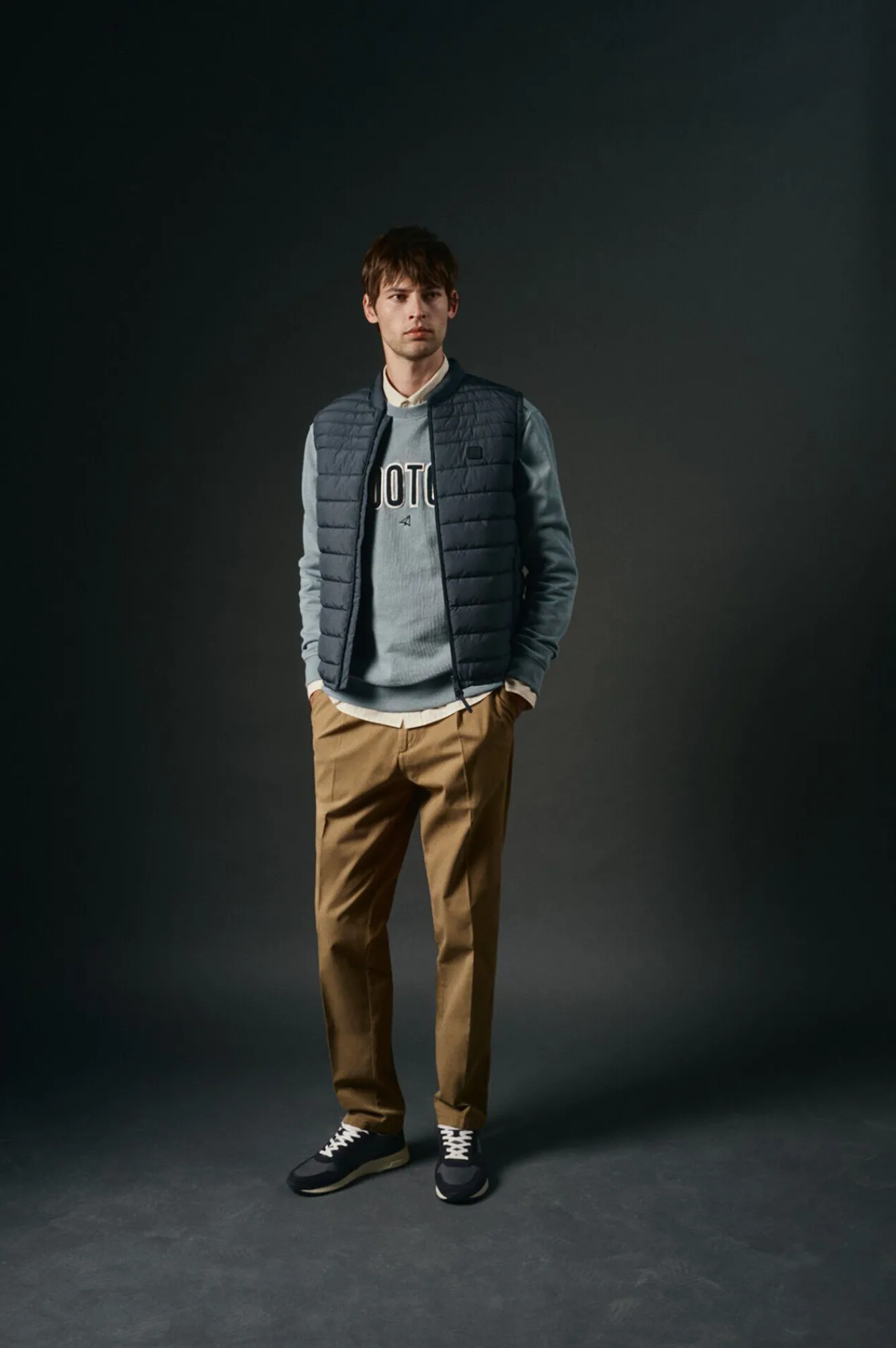 OOTO Coletes|Ultralights-Colete acolchoado ultraleve Azul