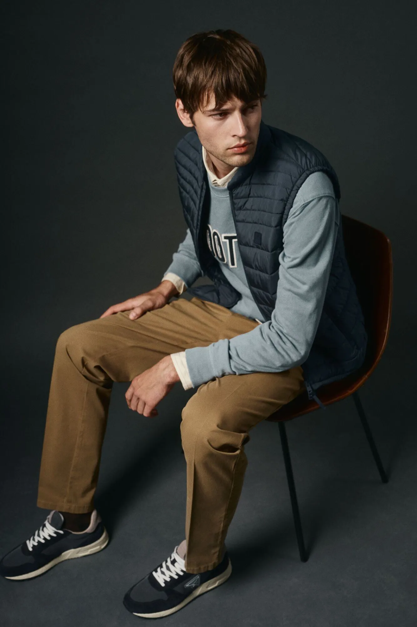 OOTO Coletes|Ultralights-Colete acolchoado ultraleve Azul