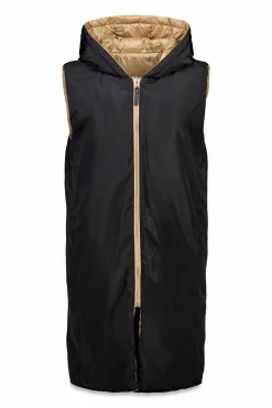 Cortefiel Coletes|Casacos-Colete comprido reversível Tostado