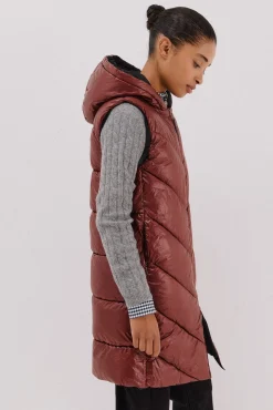 Cortefiel Coletes|Casacos-Colete comprido reversível Granada