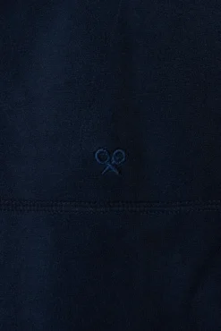 Silbon Coletes-Colete de polar clássico Azul