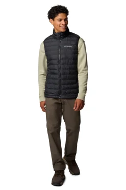 Columbia Coletes-Colete Isolado para homem Powder Lite™ II Masculino preto