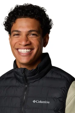 Columbia Coletes-Colete Isolado para homem Powder Lite™ II Masculino preto