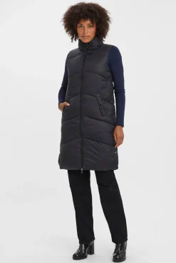 Vero Moda Coletes-Colete midi Colete feminino Preto
