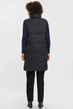 Vero Moda Coletes-Colete midi Colete feminino Preto