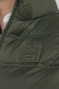 Pedro del Hierro Coletes|Sobretudos-Colete ultraleve Verde