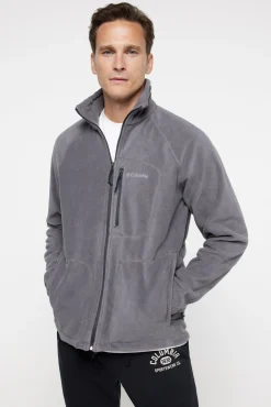 Columbia Sweatshirts-Fast Trek™ fecho-éclair com polar para homem cinzento