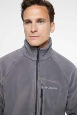 Columbia Sweatshirts-Fast Trek™ fecho-éclair com polar para homem cinzento