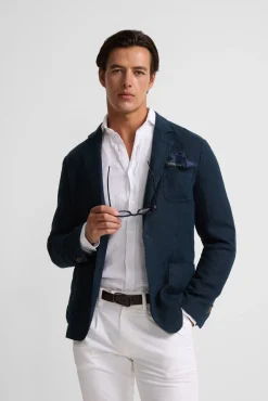 Silbon Blazers|Blazers-Conforto americano Azul