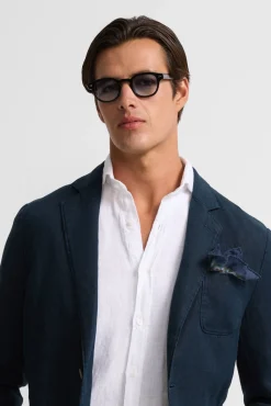 Silbon Blazers|Blazers-Conforto americano Azul