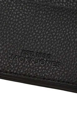 Jack & Jones Cintos-Conjunto de cinto e porta-cartões preto