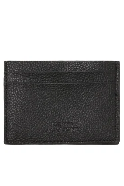 Jack & Jones Cintos-Conjunto de cinto e porta-cartões preto