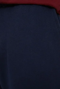 Trendyol Pijamas-Conjunto de pijama de corte regular vermelho bordô estampado