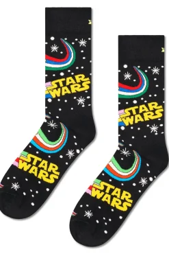 Happy Socks Meias|Meias-Conjunto de presente Star Wars™ meias unissex com 3 unidades preto
