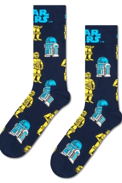 Happy Socks Meias|Meias-Conjunto de presente Star Wars™ meias unissex com 3 unidades preto