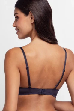 Dorina Roupa Interior-Conjunto Madison de duas peças com enchimento e decote profundo cinzento