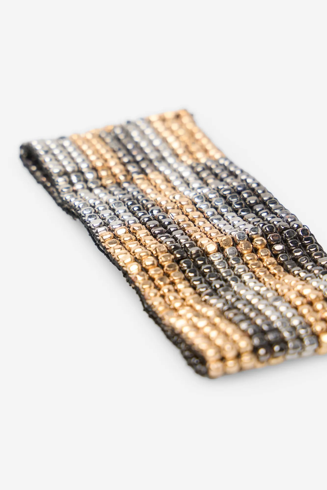 Cortefiel Joalharia E Bijuteria-Contas tricolores Dourado