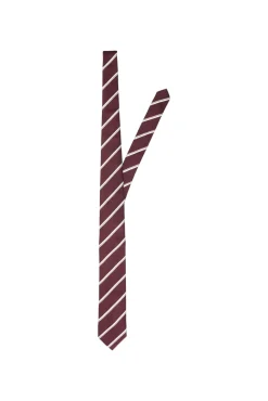 Selected Gravatas-Corbata de rallas confeccionada con materiales reciclados. Granada