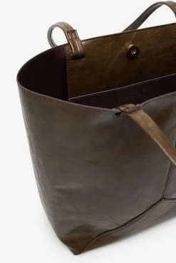 Cortefiel Malas-Cortes de compras Castanho