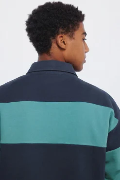 Springfield Sweatshirts-Cortes de sweatshirt polo verde