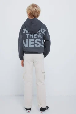 Springfield Kids Calças-Criança de carga calças chino estampado