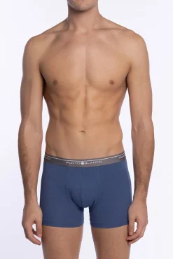 Punto Blanco Roupa Interior-Cueca Boxer Tripla Fechada Basix estampado