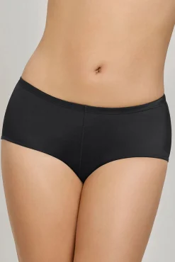 Leonisa Roupa Interior-Cueca push-up clássica com bojo removível preto