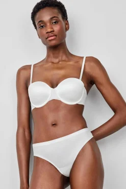 Gisela Roupa Interior-Cueca tanga bege