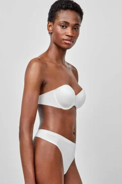 Gisela Roupa Interior-Cueca tanga bege