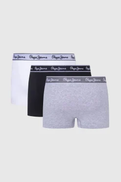 Pepe Jeans Roupa Interior-Cuecas de algodão elástico cinzento