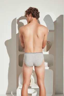 Gisela Roupa Interior-Cuecas de homem cinzento