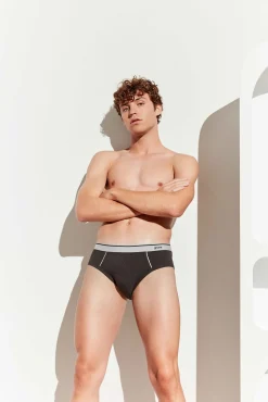 Gisela Roupa Interior-Cuecas de homem preto