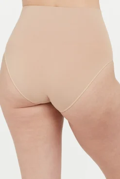 Spanx Roupa Interior-Cuecas modelantes de cintura alta nylon reciclado cru
