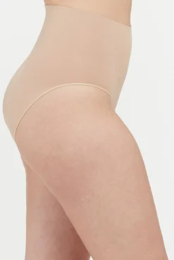 Spanx Roupa Interior-Cuecas modelantes de cintura alta nylon reciclado cru