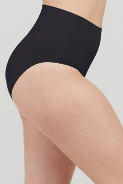 Spanx Roupa Interior-Cuecas modelantes de cintura alta nylon reciclado preto