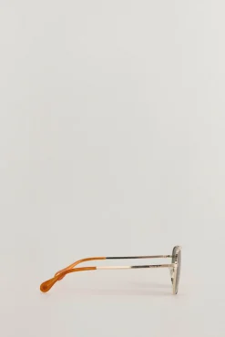 Pedro del Hierro Óculos De Sol-Óculos de piloto masculino Amarelo