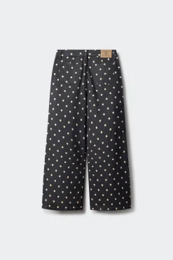 Springfield Kids Calças-culotte margaridas para menina cinzento