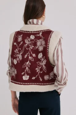 Hoss Intropia Coletes-Daia. Colete bordado Granada