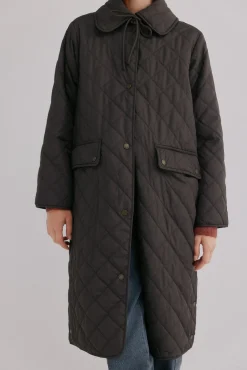 Hoss Intropia Casacos|Acolchoados E Agasalhos-Dalila. Desportiva acolchoado Castanho