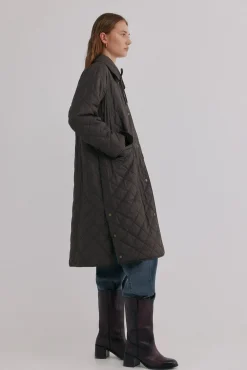 Hoss Intropia Casacos|Acolchoados E Agasalhos-Dalila. Desportiva acolchoado Castanho