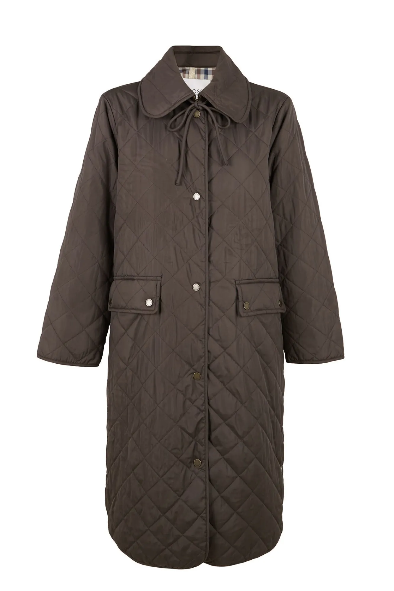 Hoss Intropia Casacos|Acolchoados E Agasalhos-Dalila. Desportiva acolchoado Castanho