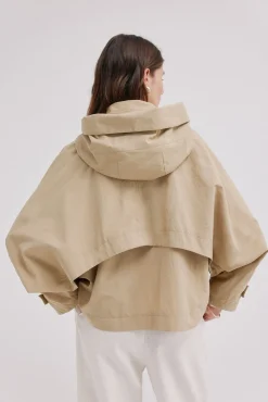 Hoss Intropia Gabardines|Casacos-Daniela. Gabardina curta Ecru